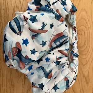 Mother-ease Bedwetter Airplane Print Diaper